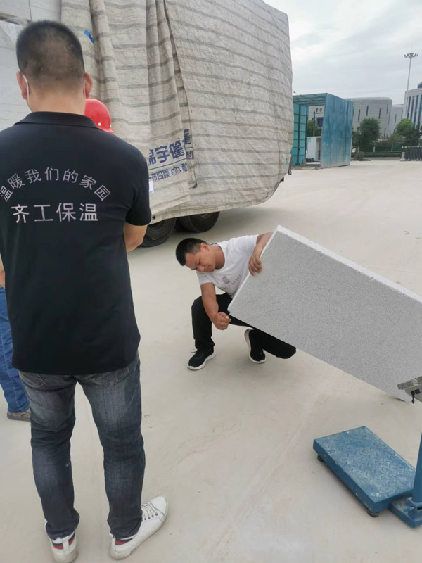 塑化板驗貨現場